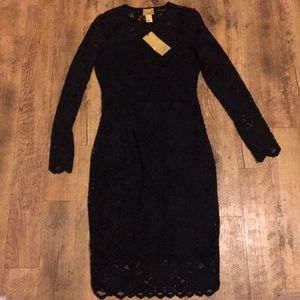 Black lace H&M dress